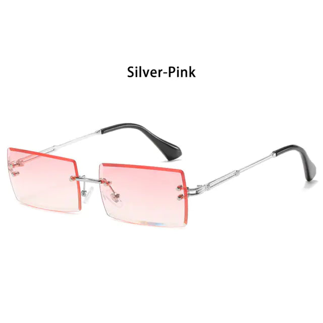 Rimless Small Rectangle Shades