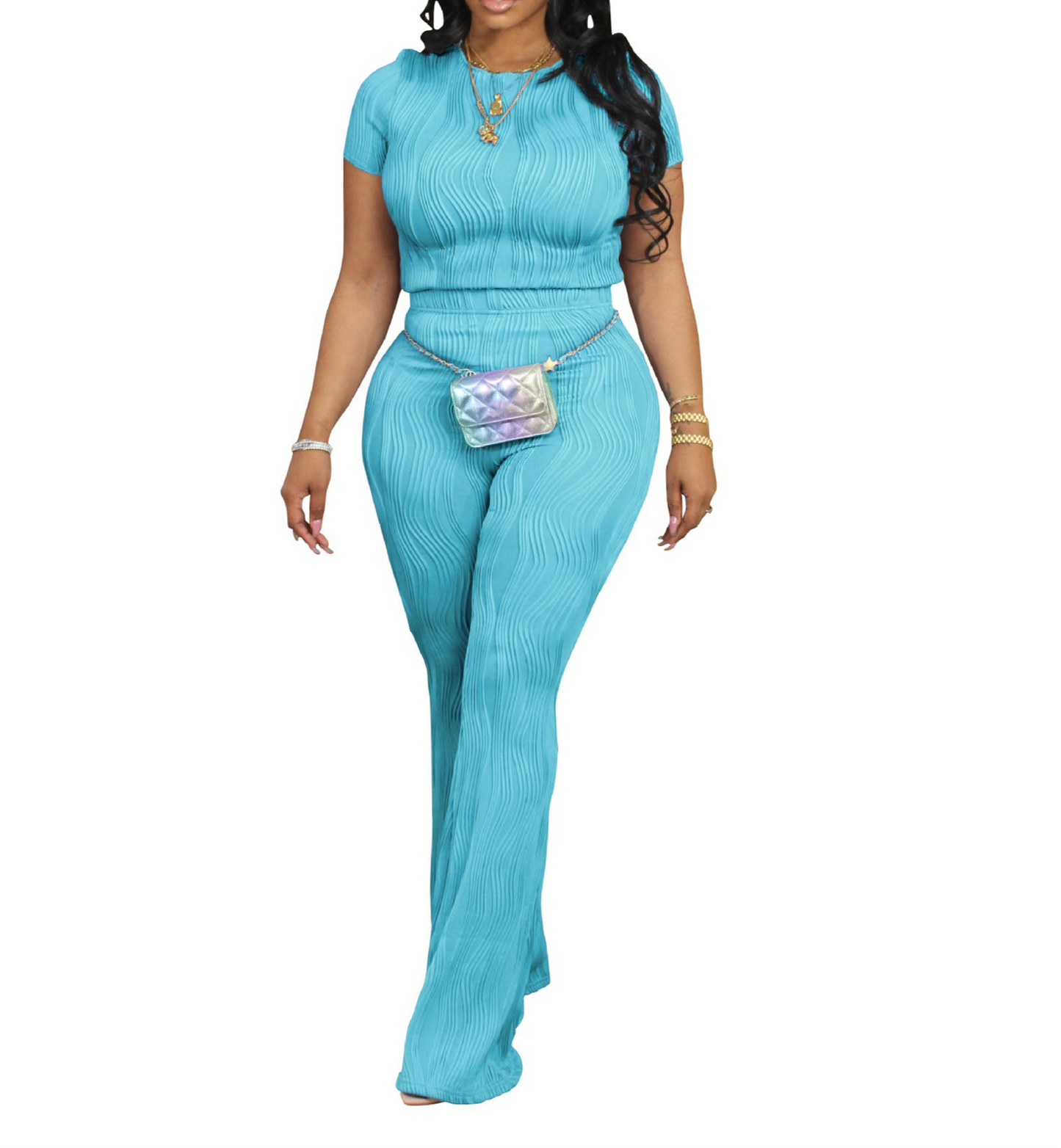 Linkin’ With Friends Two-piece Pants Set