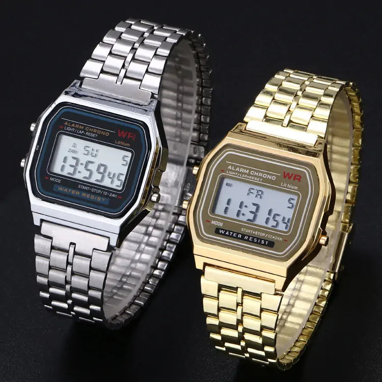 Square LED Digital Sportswear Watch