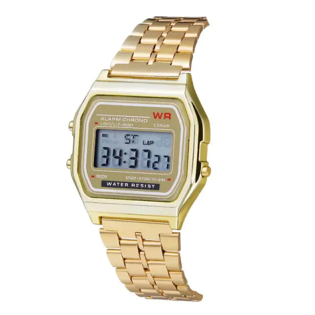 Square LED Digital Sportswear Watch