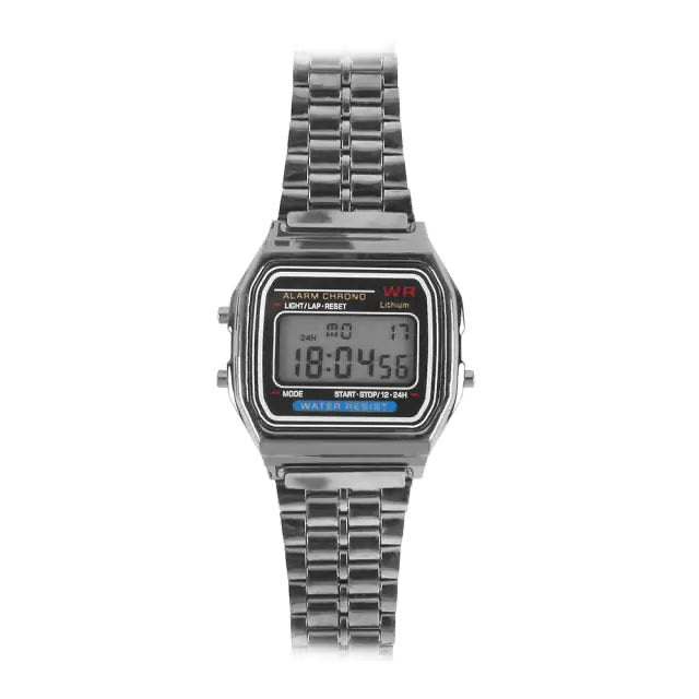 Square LED Digital Sportswear Watch