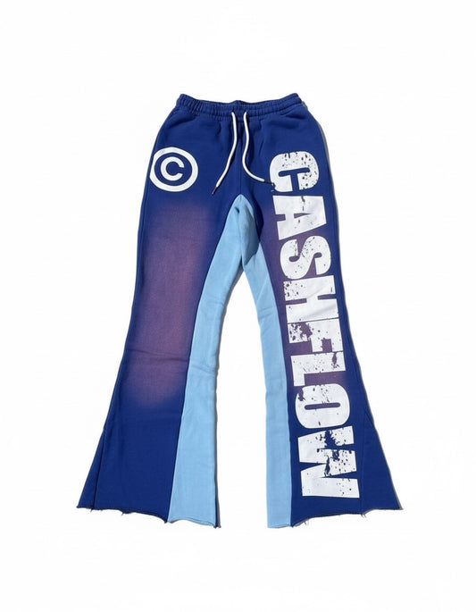 Money Moves CashFlow Letter Print Jogger Pants