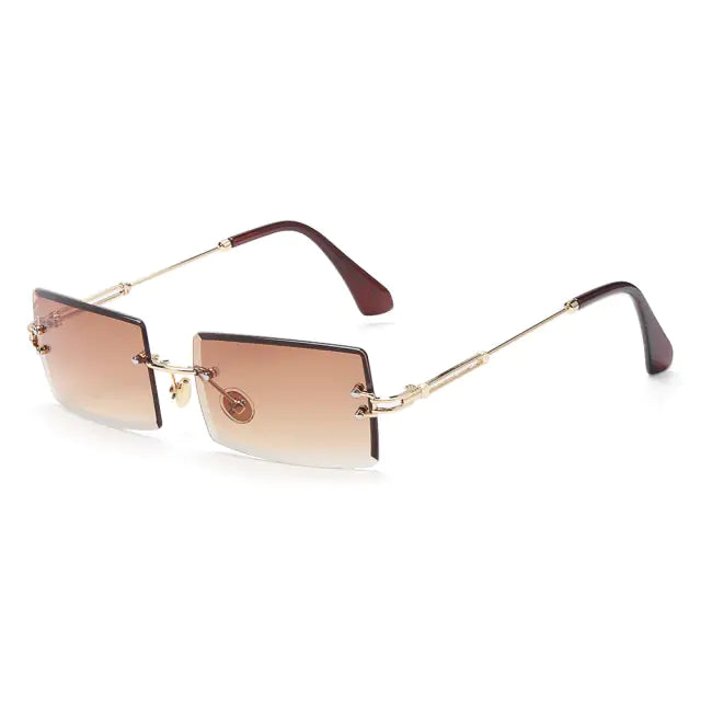 Rimless Small Rectangle Shades