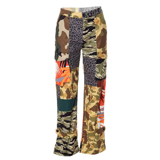 Mixed Feelings Camo Cargo Pants