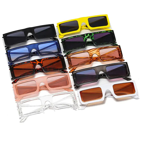 Holla Back Rectangular Retro Shades