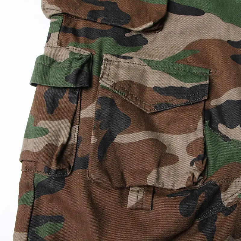 Locked In Baggy Cargo Camo Pants