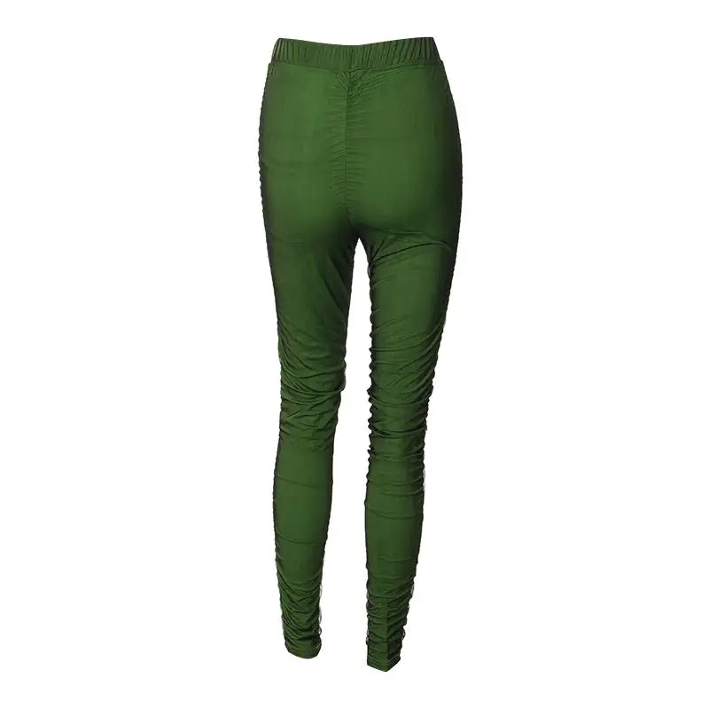 Color Me Money Ruched Mesh Leggings