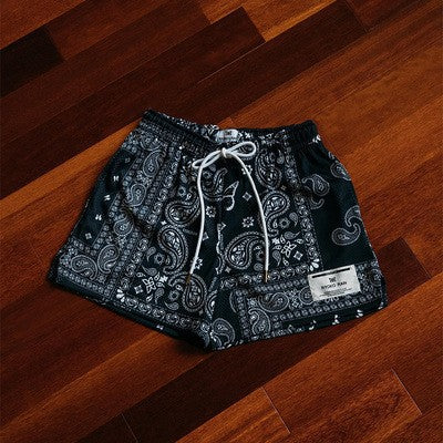 Paisley Mesh Shorts