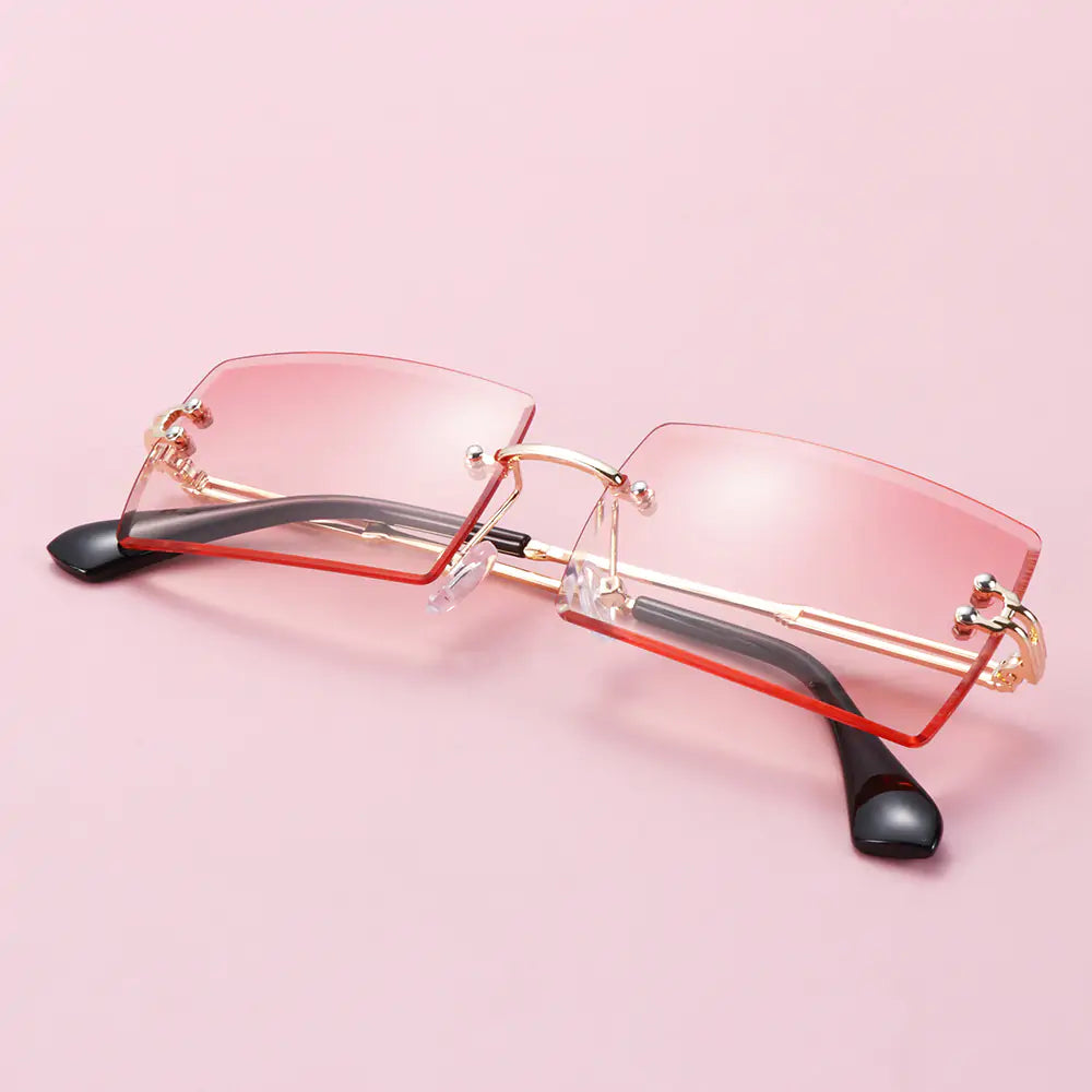 Rimless Small Rectangle Shades