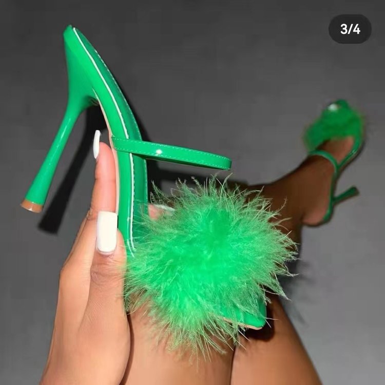 Light As A Feather Square Toe High Heel