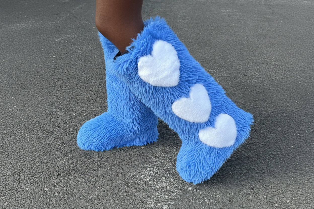 Open Your Heart Fur Boots