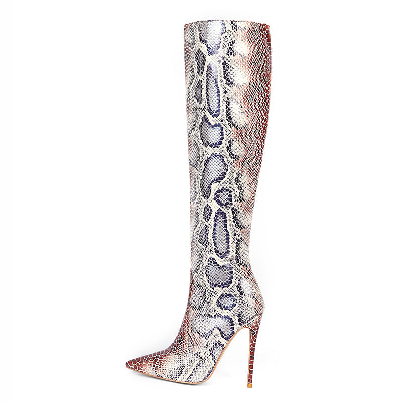 One Step At A Time High Stiletto Knee Boots