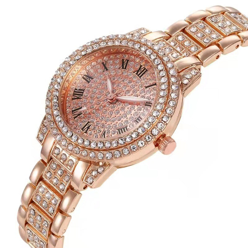 Diamond-encrusted Casual Fashion Watch