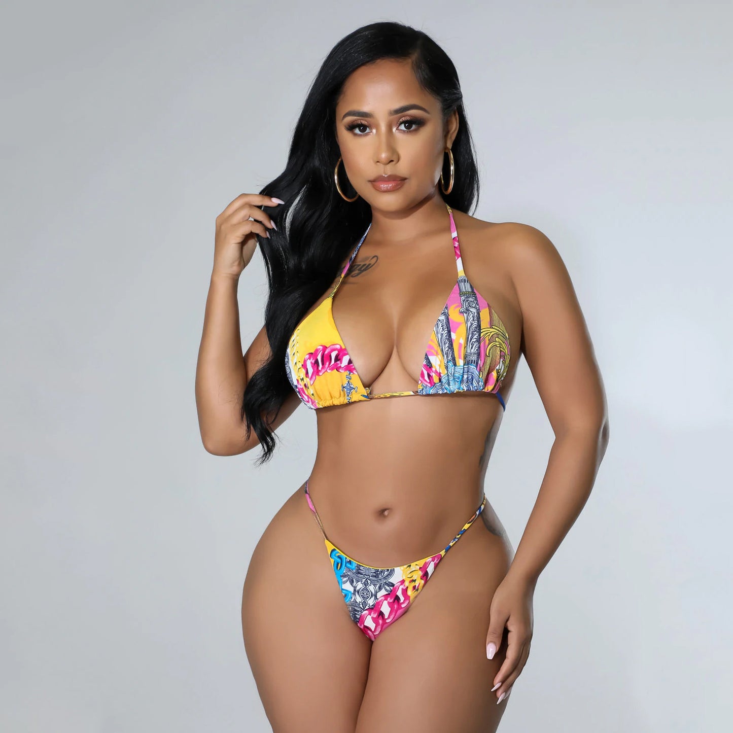 Pretty Girl Three-piece Bikini Set