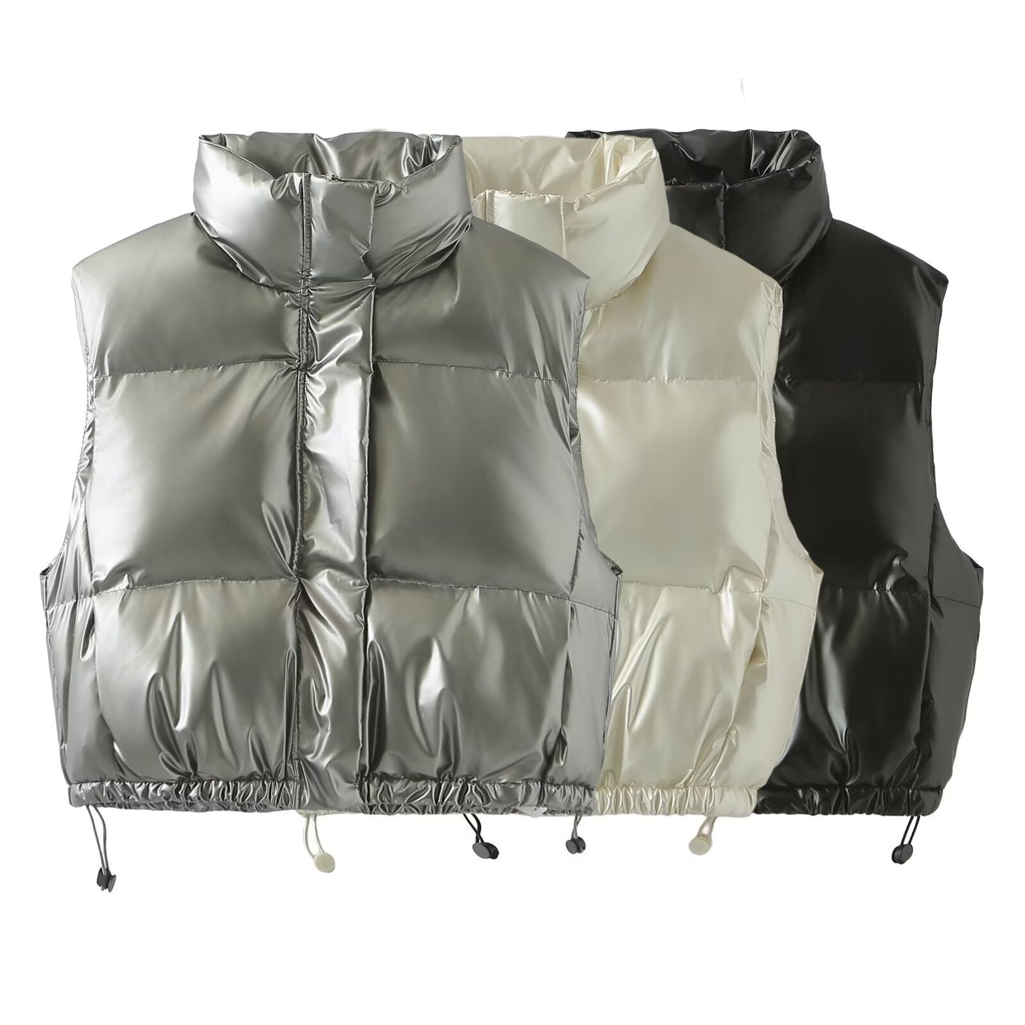 Street Baddie Short Puffer Vest