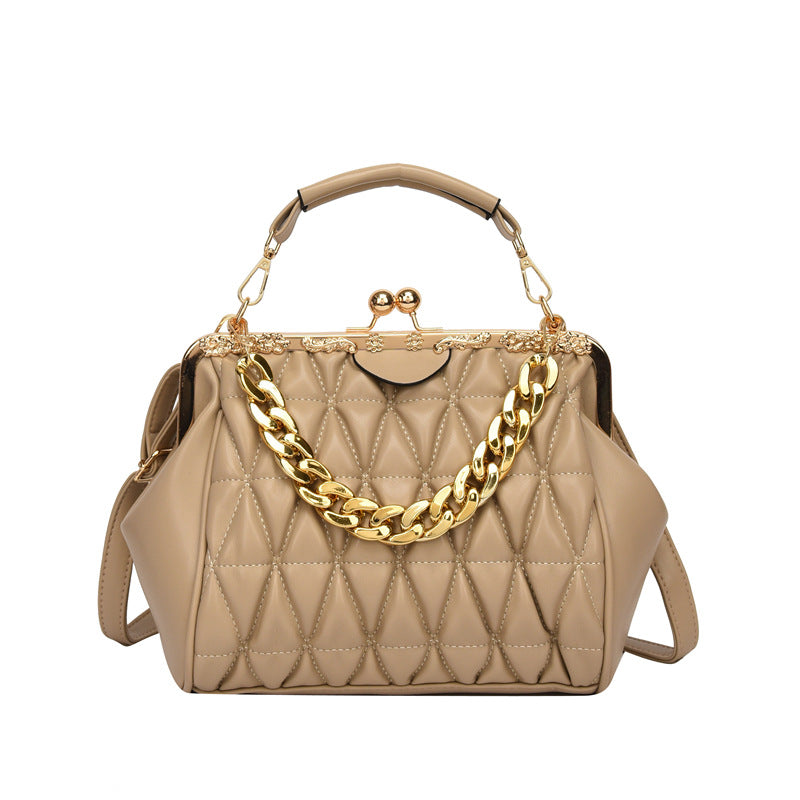 Classy Monroe Textured Pleated Bag