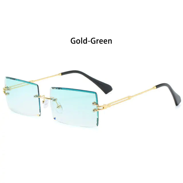 Rimless Small Rectangle Shades