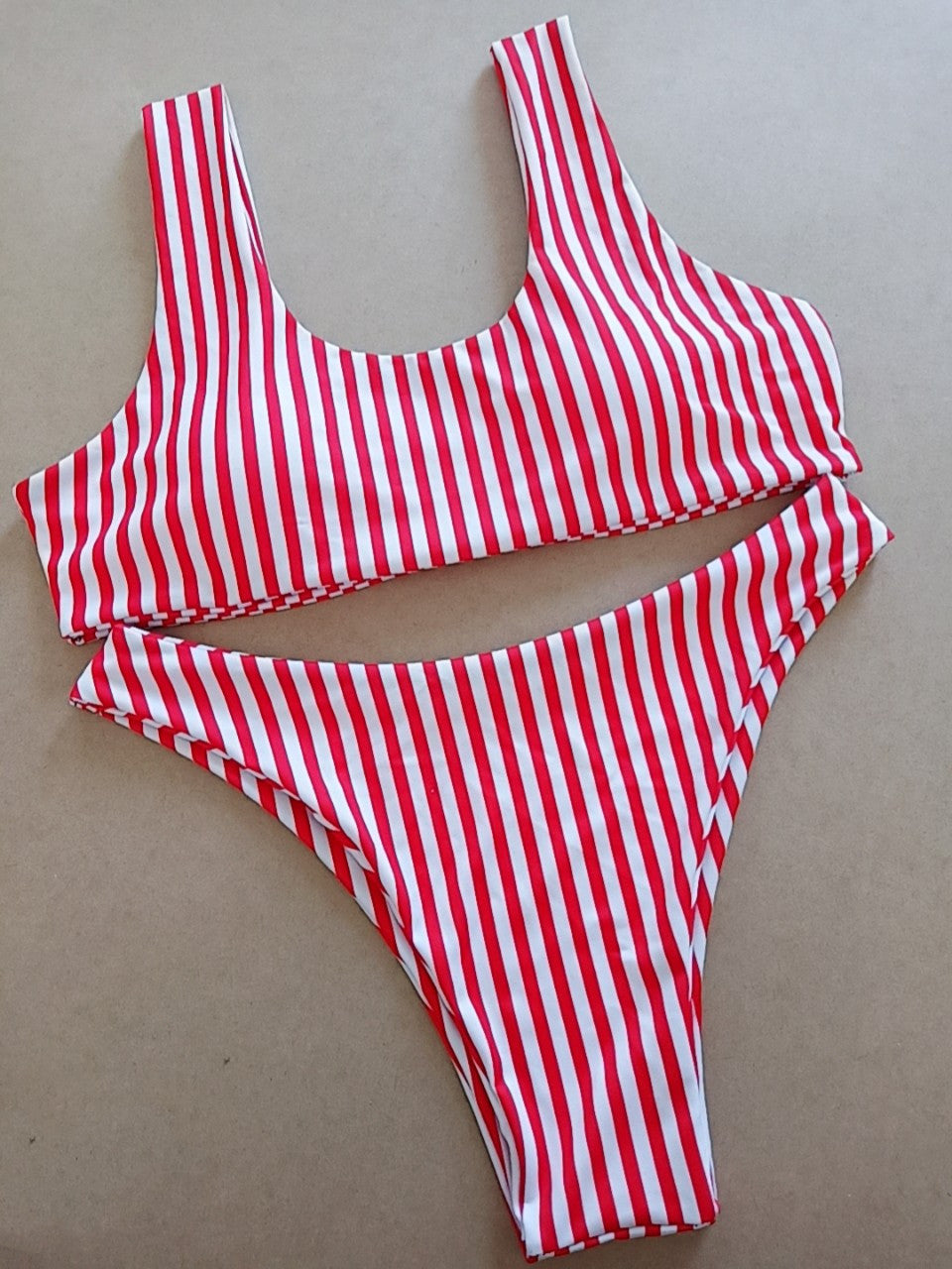 Pool Daze High Waist Bikini Swimsuit Set