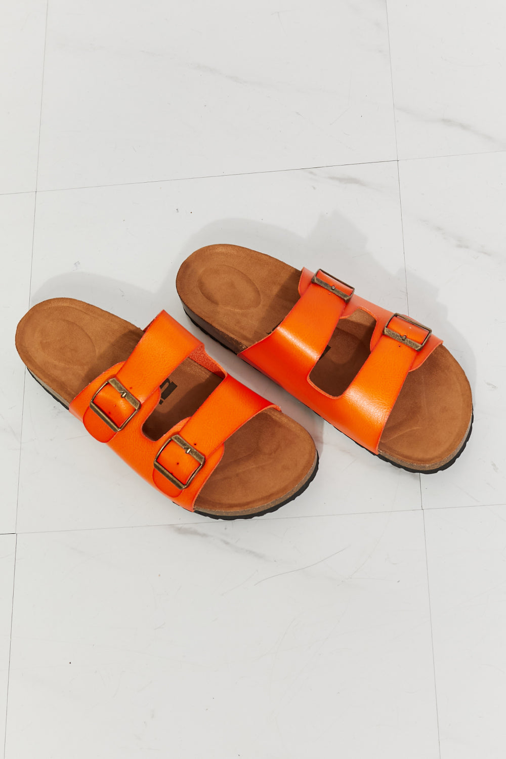 Girl Fever Double Banded Buckled Sandals