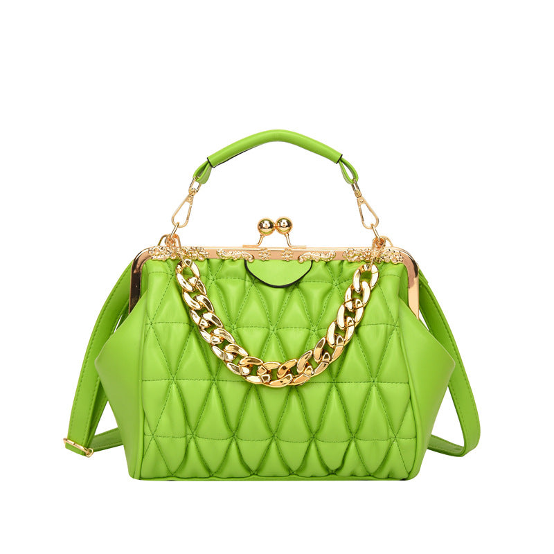 Classy Monroe Textured Pleated Bag