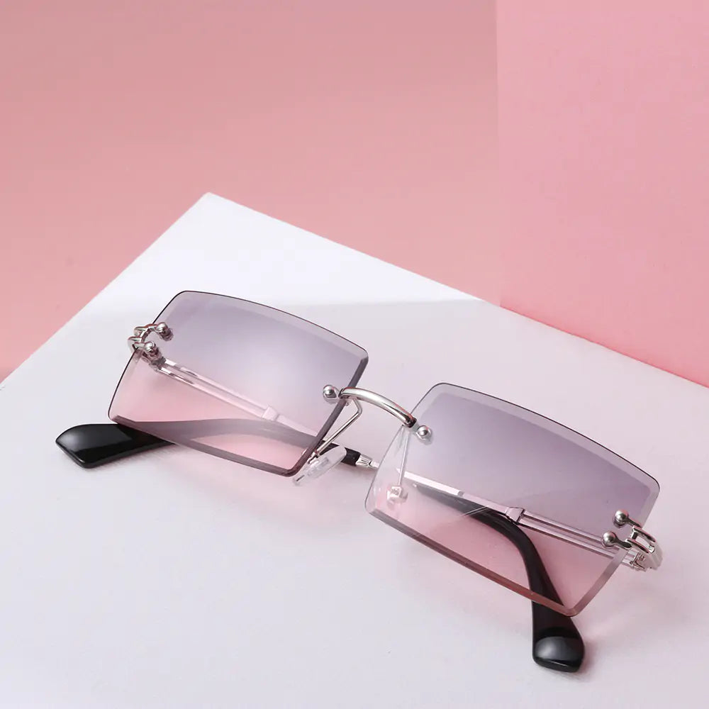 Rimless Small Rectangle Shades