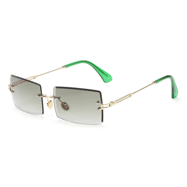 Rimless Small Rectangle Shades