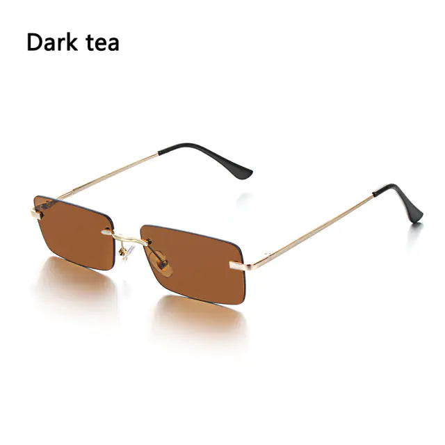 Rimless Small Rectangle Shades