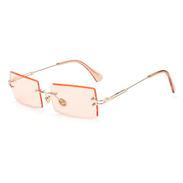 Rimless Small Rectangle Shades