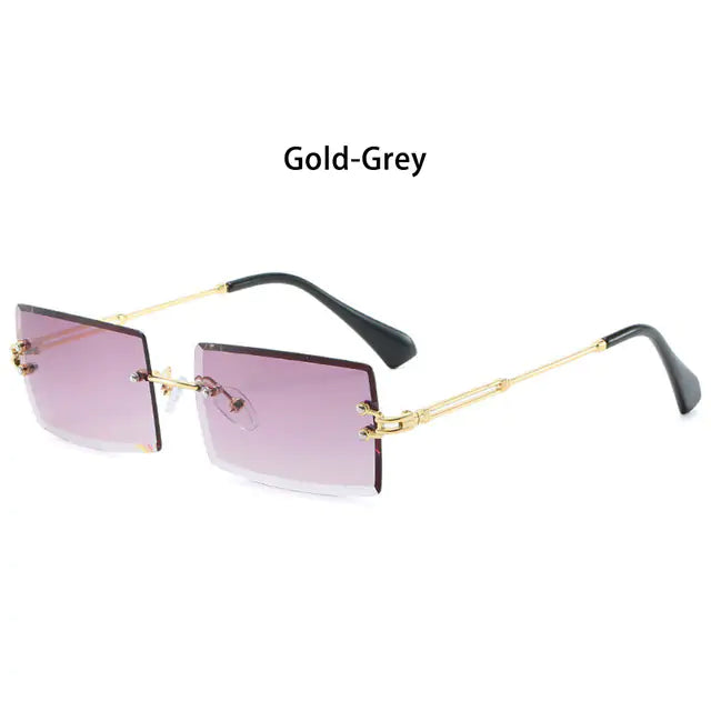 Rimless Small Rectangle Shades