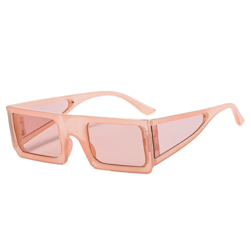 Holla Back Rectangular Retro Shades