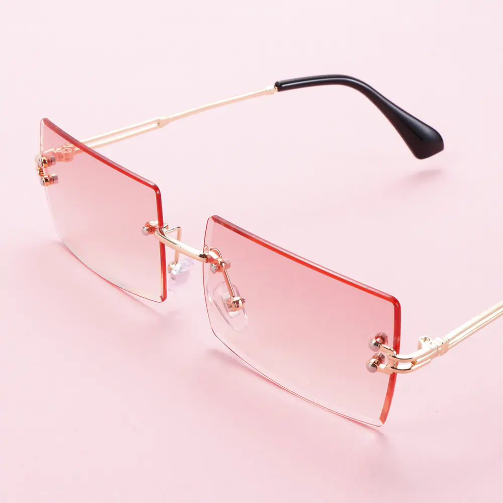 Rimless Small Rectangle Shades