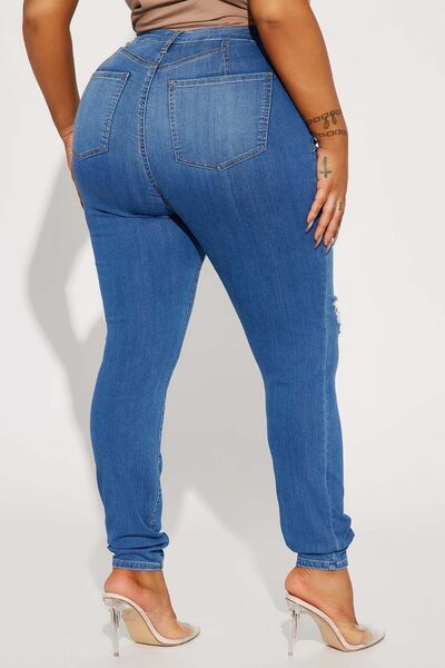 Bottoms Up Distressed Jeans