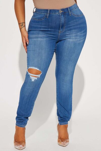 Bottoms Up Distressed Jeans