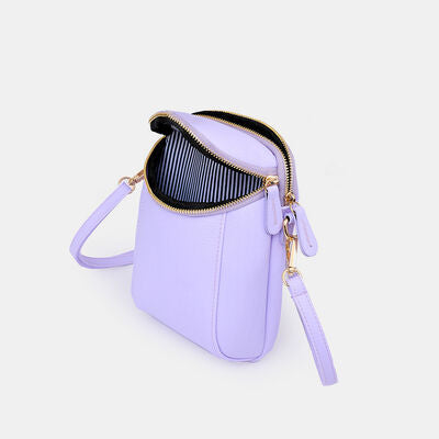 Mini Moni PU Leather Crossbody Bag